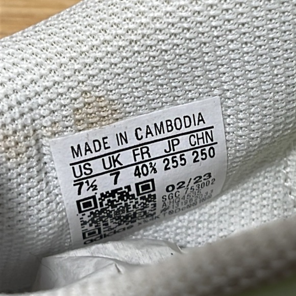 NEW Adidas 7 1/2‎ M/ 8 1/2 W Cleats X Crazyfast Neon White main image 8